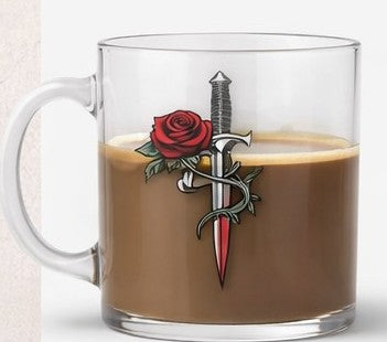 Soft but Dangerous™ Clear Glass Coffee Cup