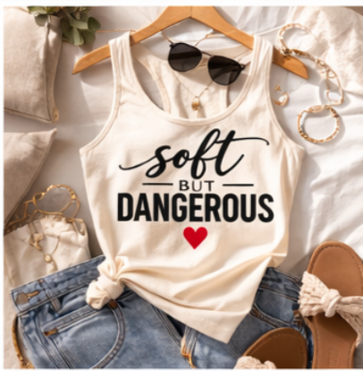 Soft but Dangerous Tank top