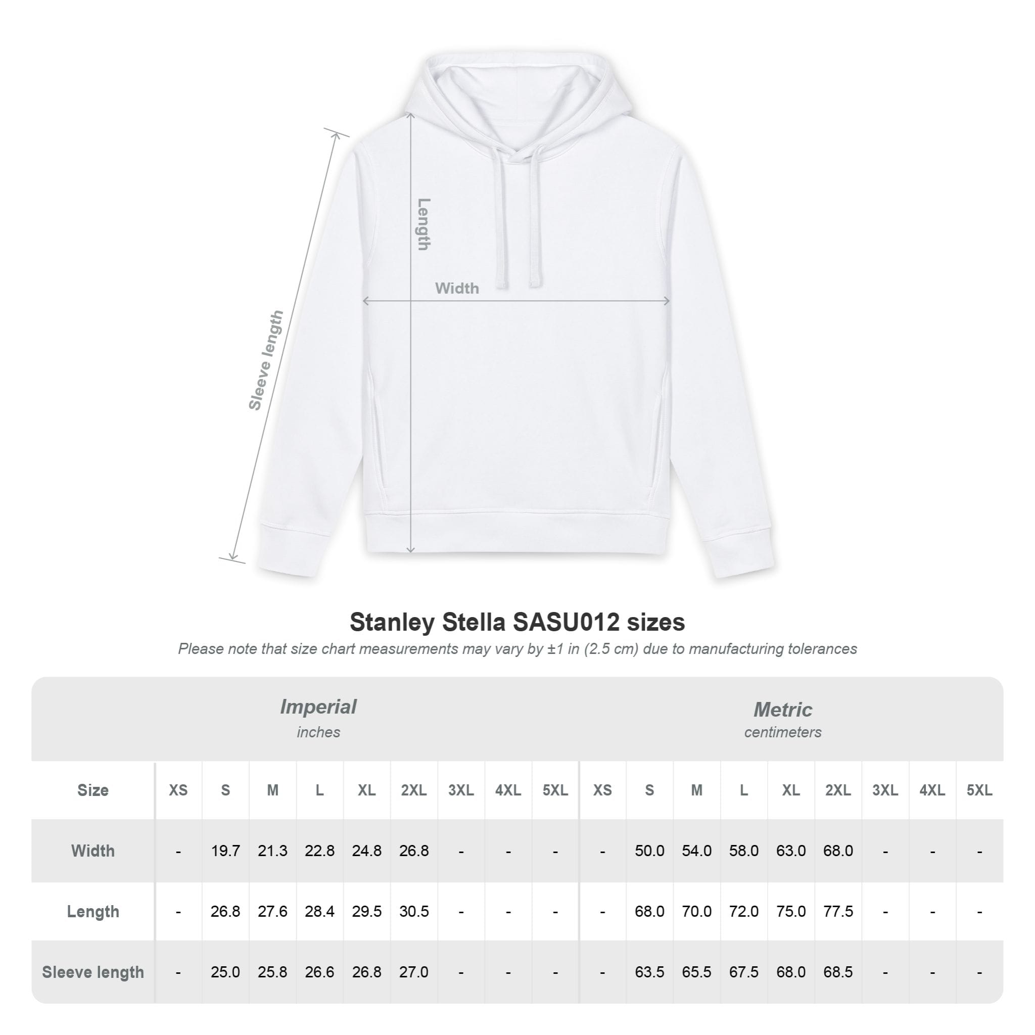 Hoodie - "Soft but Dangerous" Rose Dagger Graphic Hoodie - Image 3