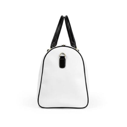 Faux Leather "LOOKS SWEET, BITES HARD" Travel Bag - Image 3