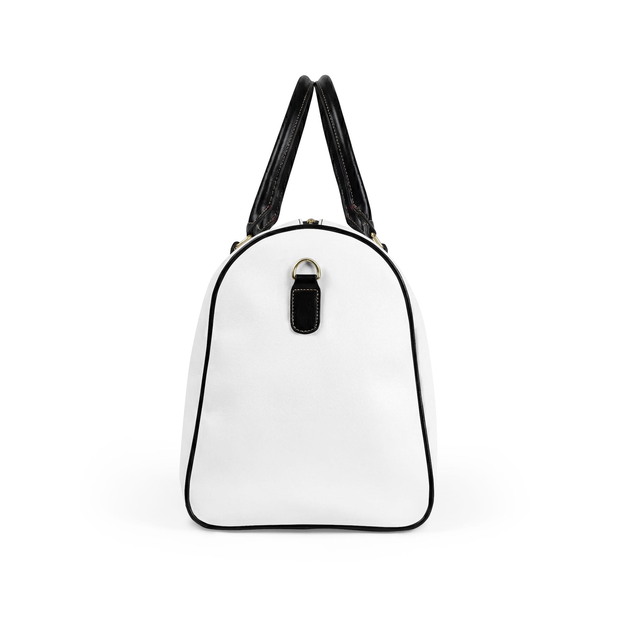 Faux Leather "LOOKS SWEET, BITES HARD" Travel Bag - Image 3