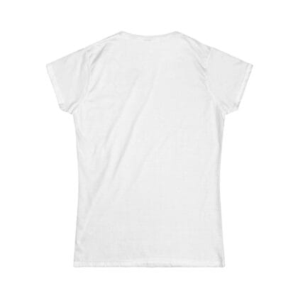 Soft But Dangerous Tee | Women's graphic tee, heart typography - Image 2