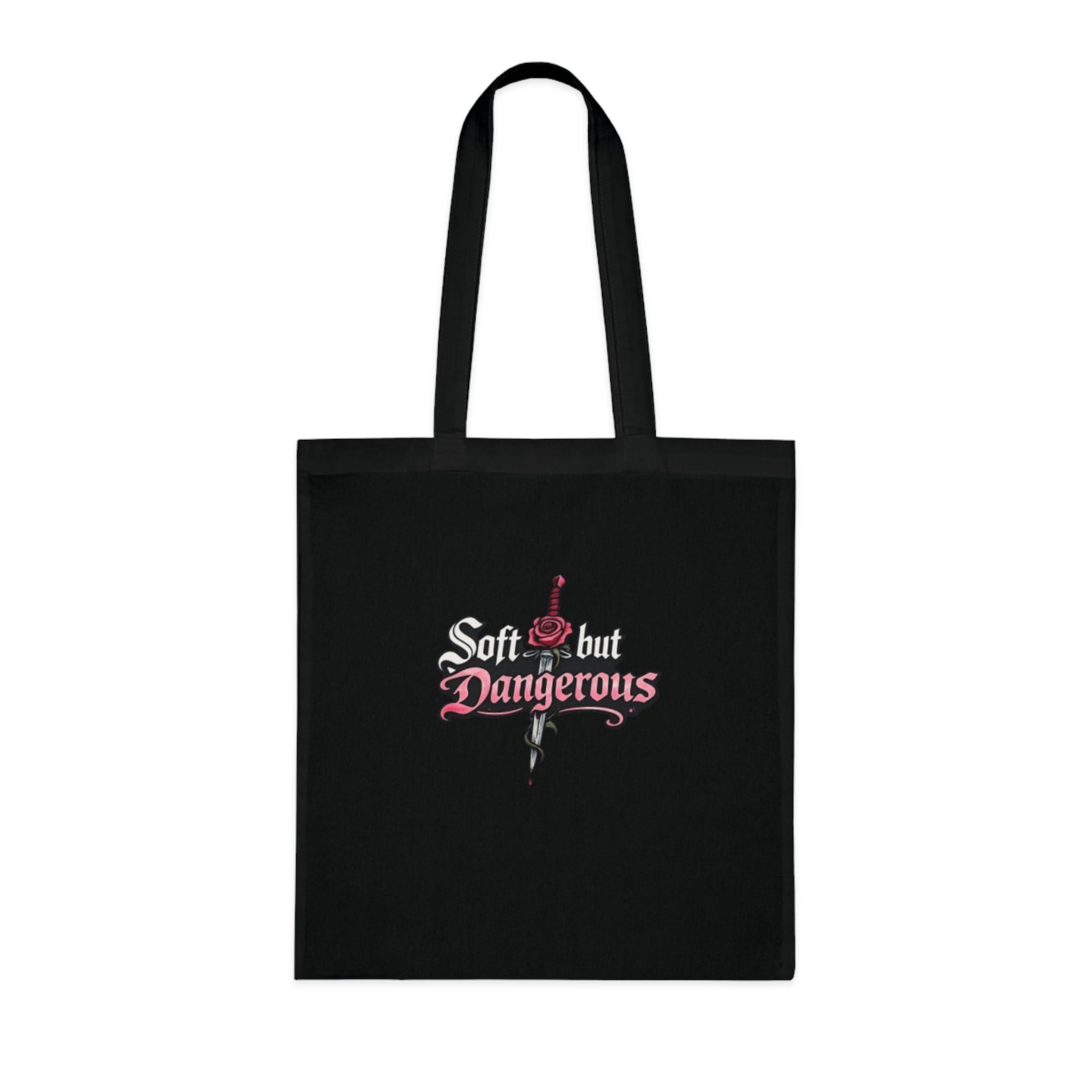 Soft But Dangerous Cotton Tote Bag - Image 1