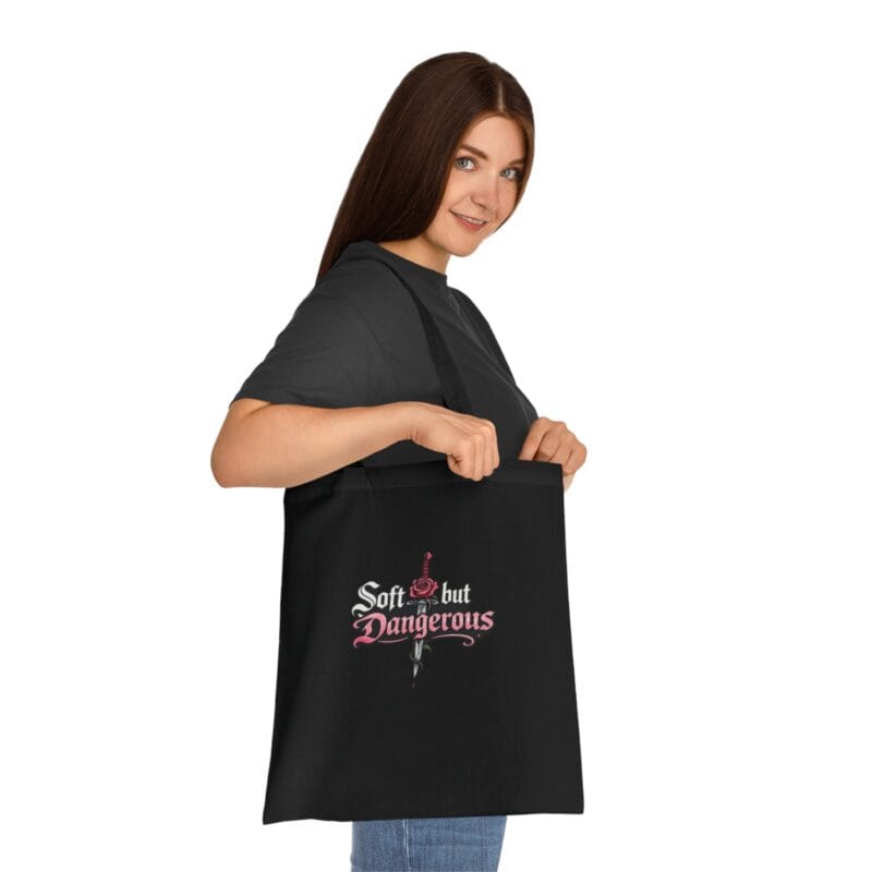 Soft But Dangerous Cotton Tote Bag