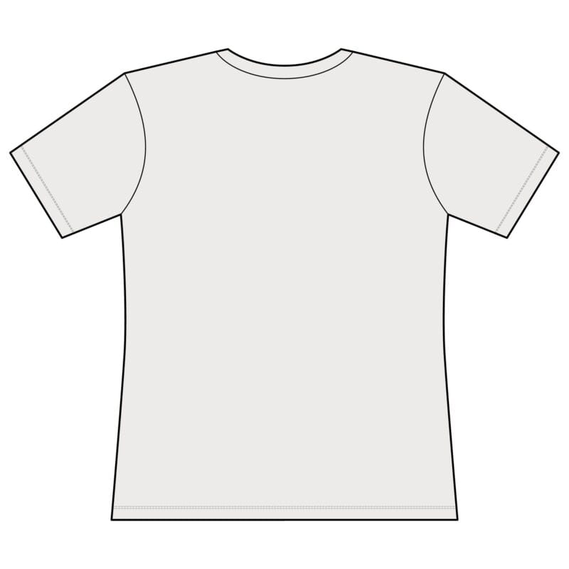 Women's Inspirational Line Art Tee — "Never be so polite you forget your power"