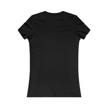 Soft but Dangerous graphic tee | Women's black fitted t-shirt, dagger and rose design - Image 2