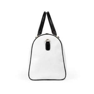 Faux Leather "LOOKS SWEET, BITES HARD" Travel Bag