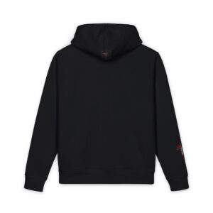 "Unbothered" Minimalist Black Hoodie