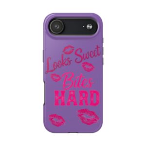 Looks sweet, bites hard Phone Case