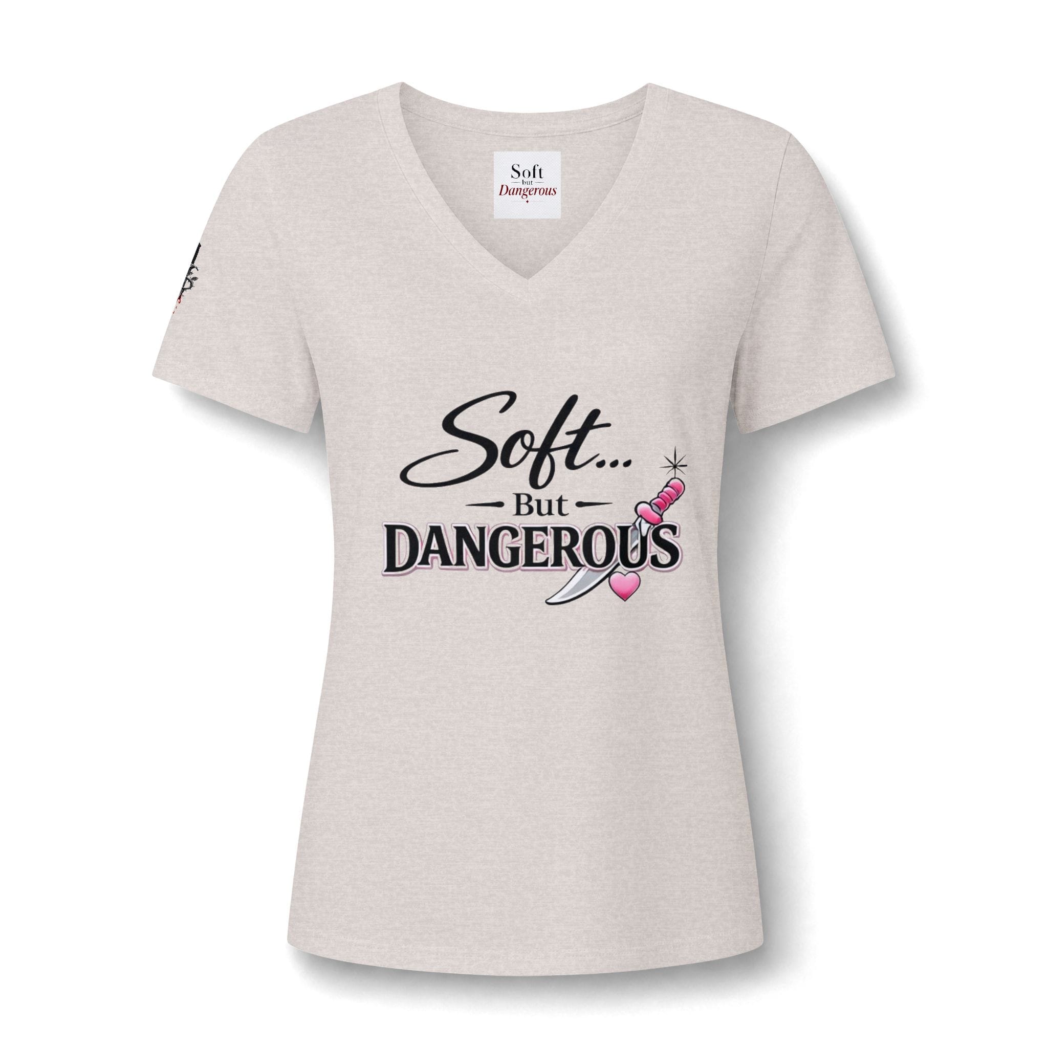 Soft But Dangerous V-Neck Tee - Image 3