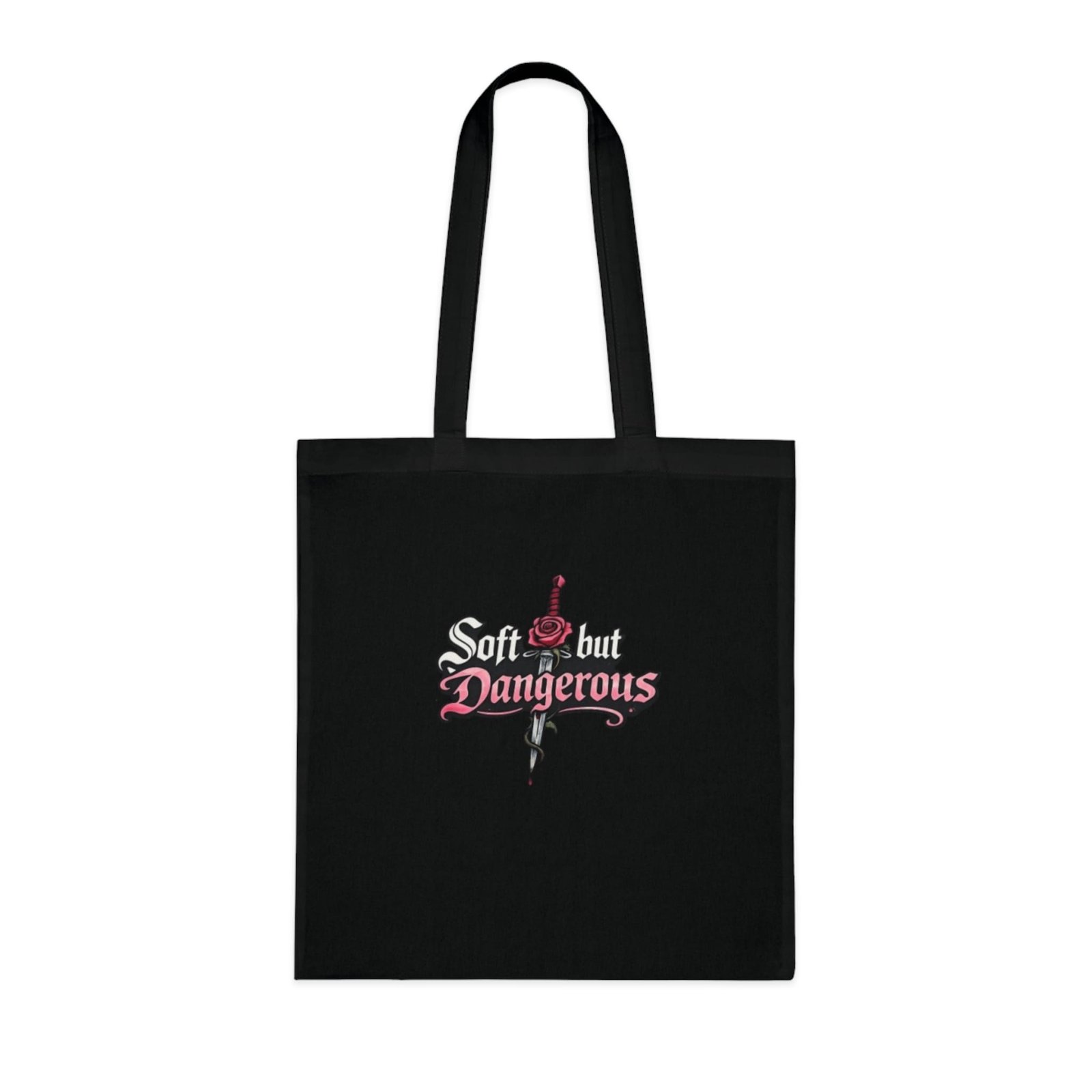 Soft But Dangerous Cotton Tote Bag - Image 1