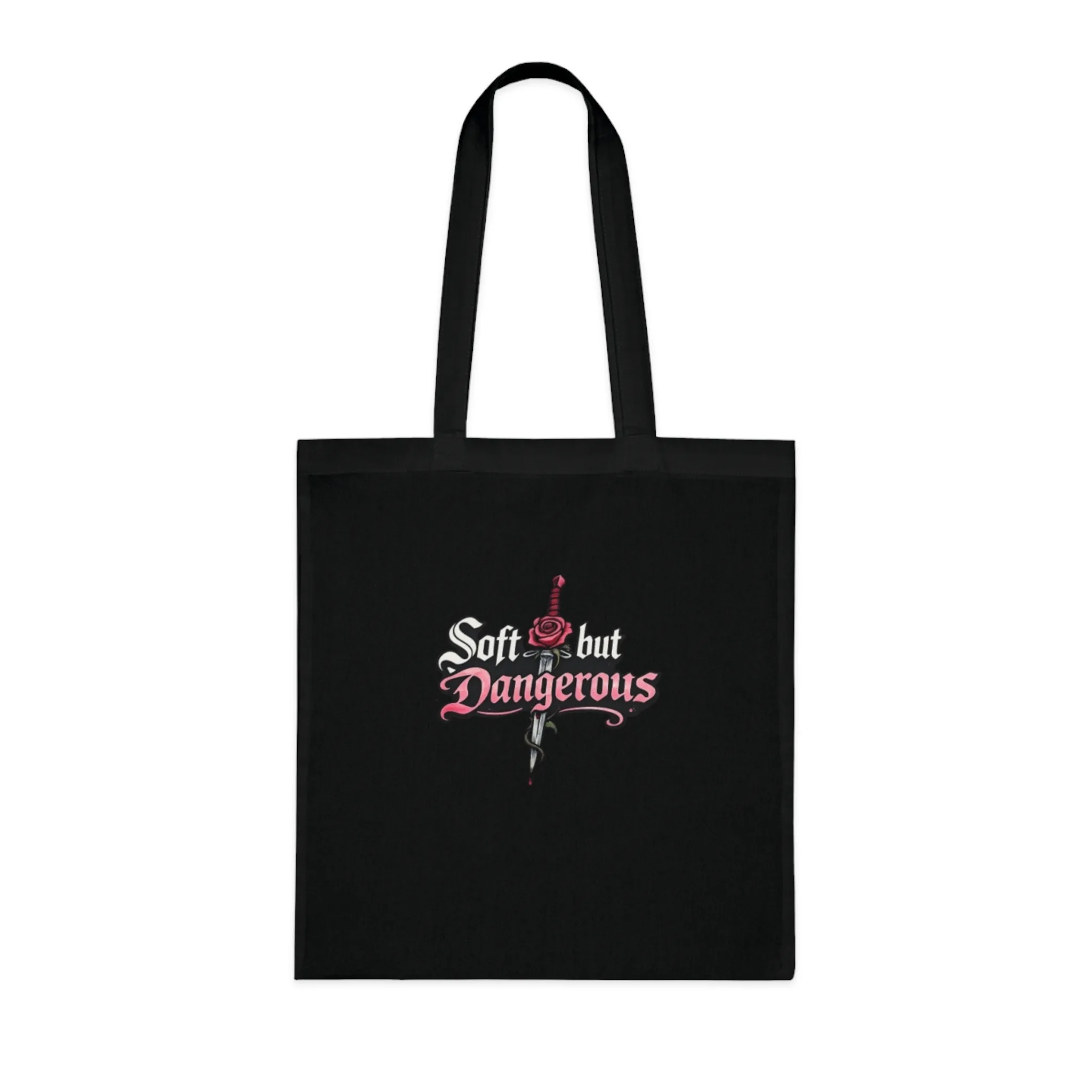 Soft But Dangerous Cotton Tote Bag - Image 1