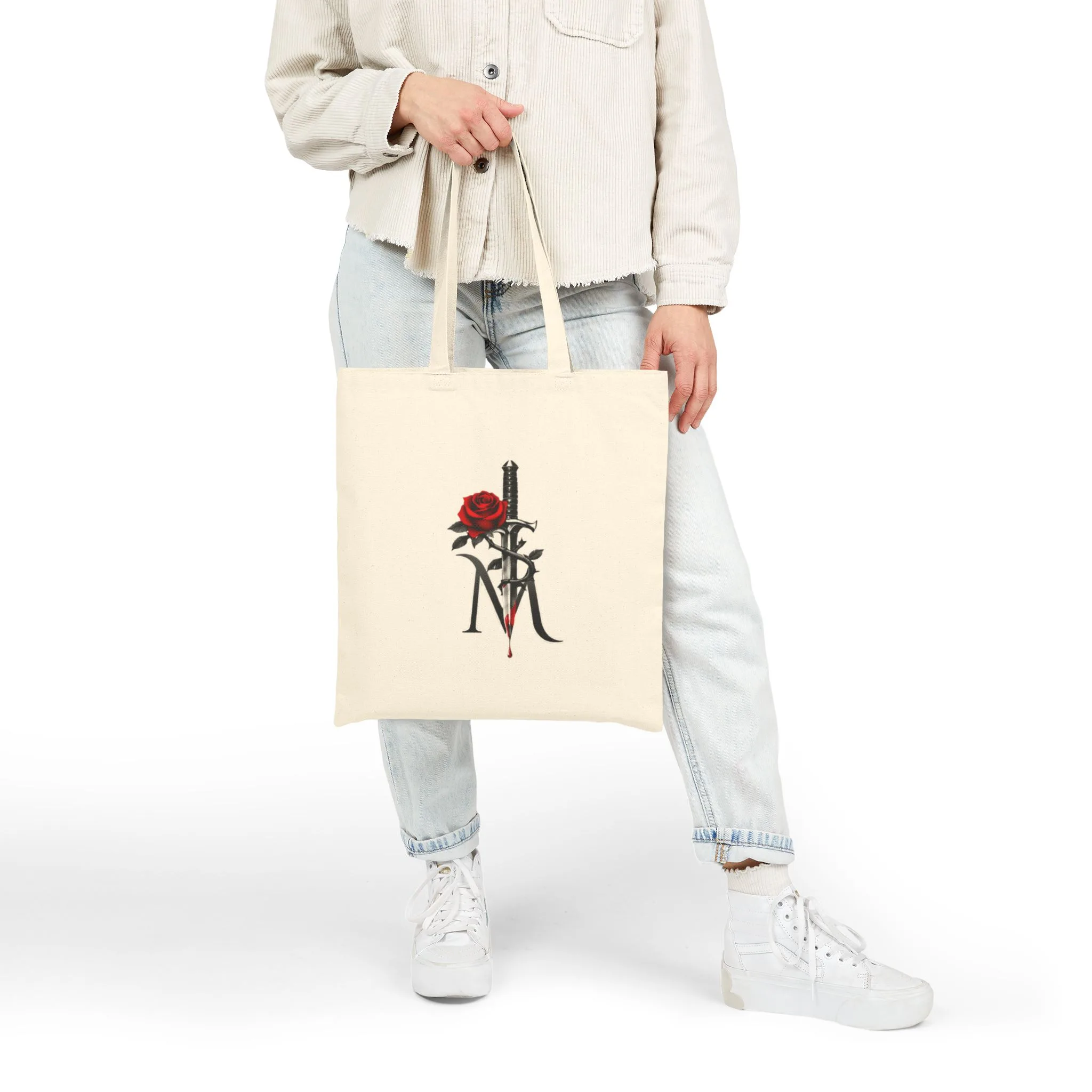 Rose Sword Monogram Tote - Image 3