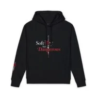 Soft but Dangerous Hoodie — Rose & Dagger Graphic Hoodie