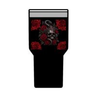 30oz Insulated Tumbler – Sweet but Dangerous Gothic Skull & Roses - Image 2